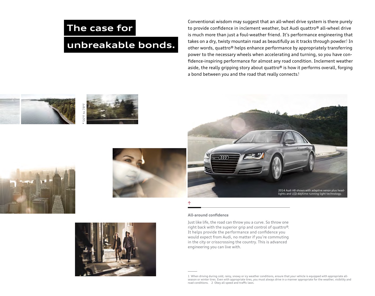 2014 Audi A8 Brochure Page 4